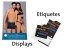 displays i etiquetes